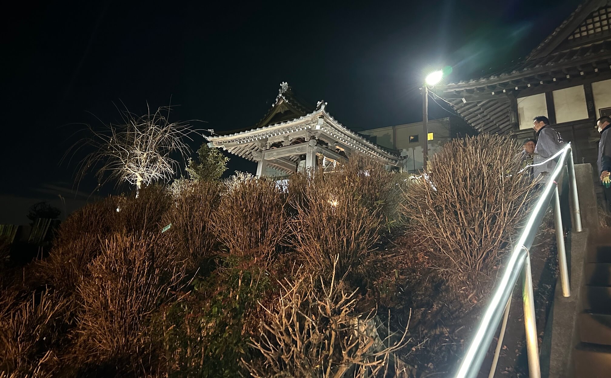 妙典寺　除夜の鐘